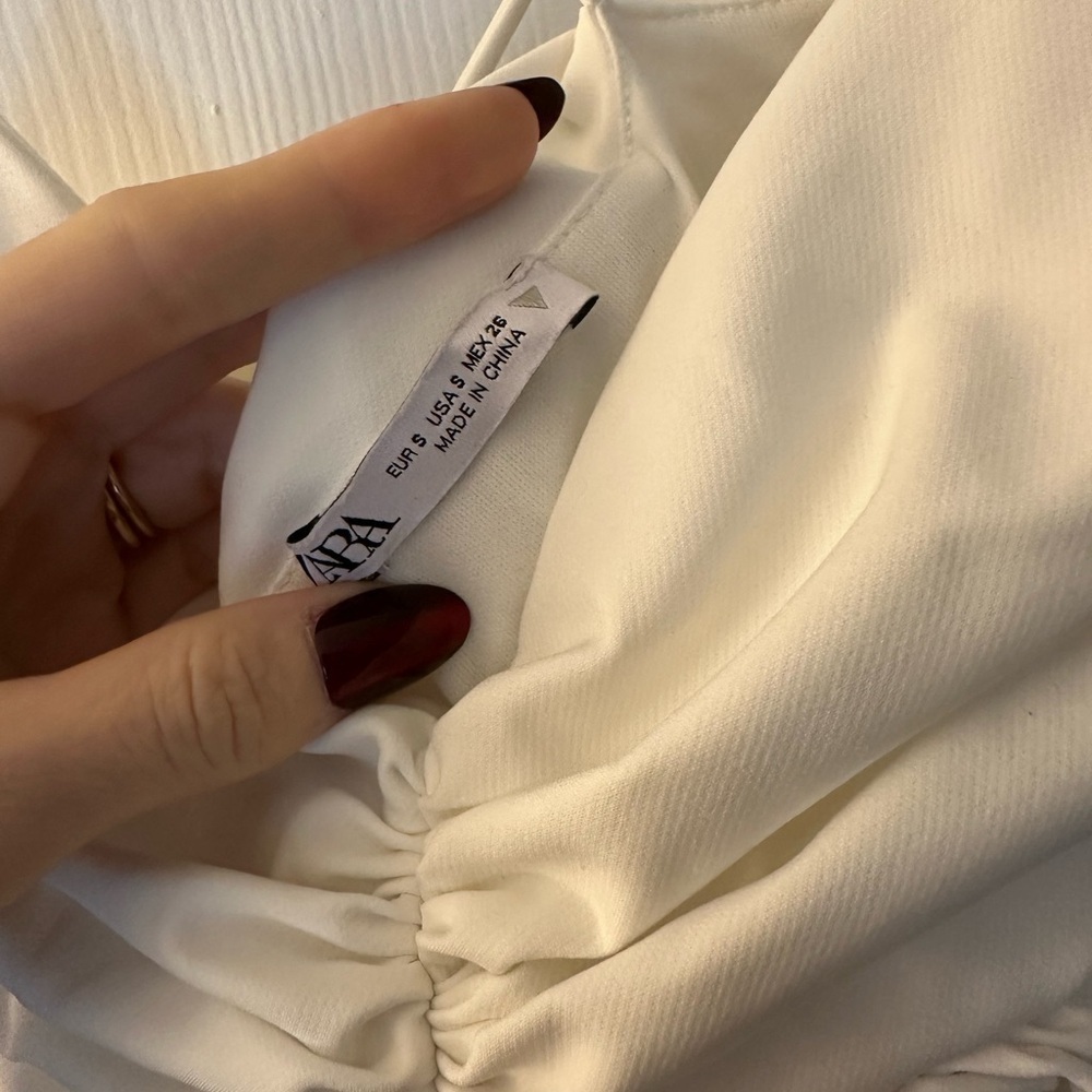 White Zara Dress - Picture 4 of 4